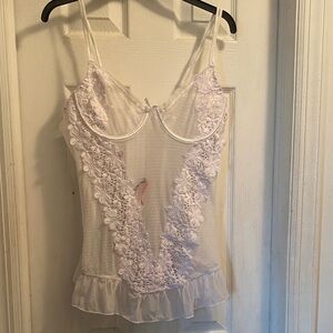 White Lace Shapewear very sexy